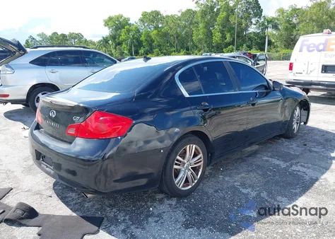 2013 Infiniti G37 Journey from USA, damaged, VIN JN1CV6AP9DM305706